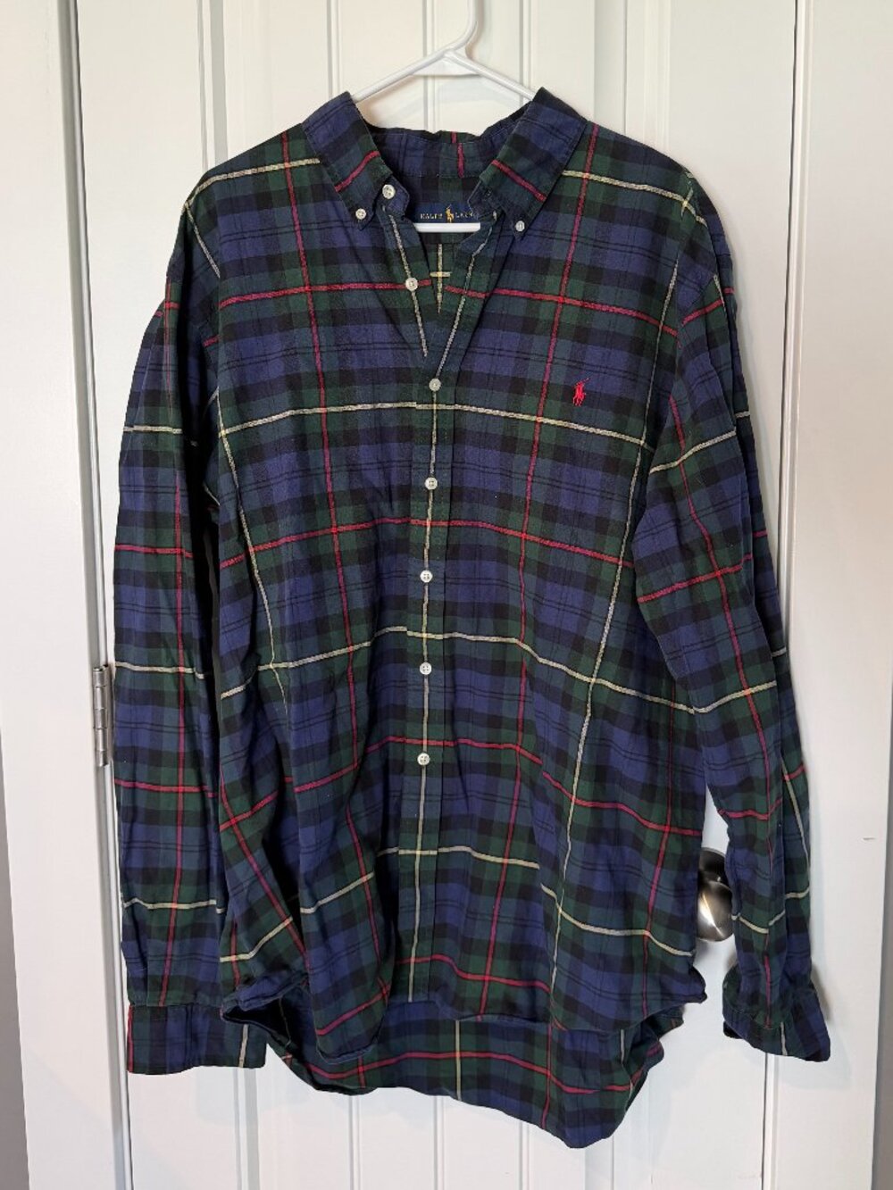 XXL Ralph Lauren Plaid Casual Button-up